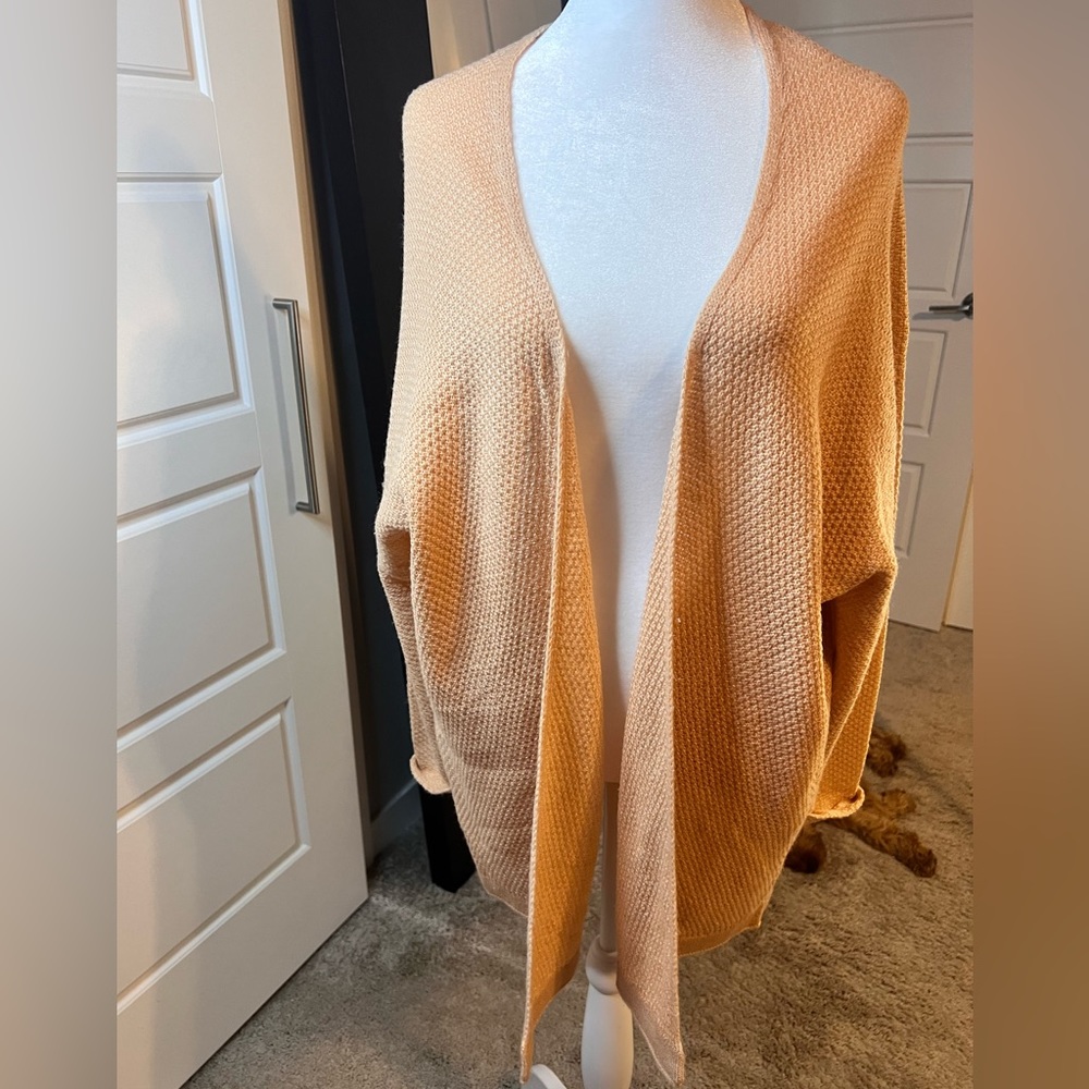 Becool Tan Cardigan, Size M/L